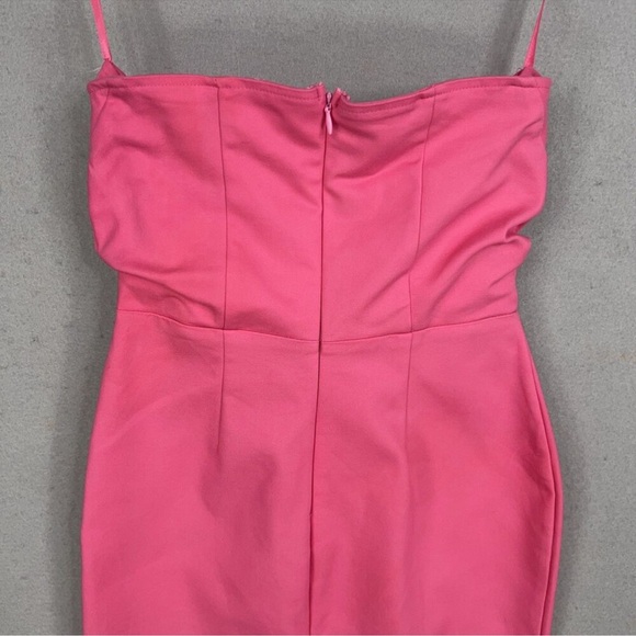 🩷💞 More To Come Sophia Chic Strapless Sweetheart Bodycon Dress Size Small - Picture 11 of 12